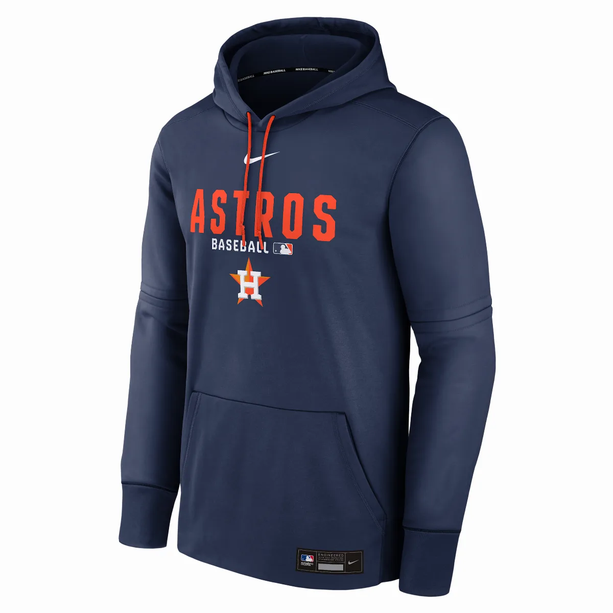Houston Astros Authentic Collection Therma MLB Pullover Hoodie by Nike
