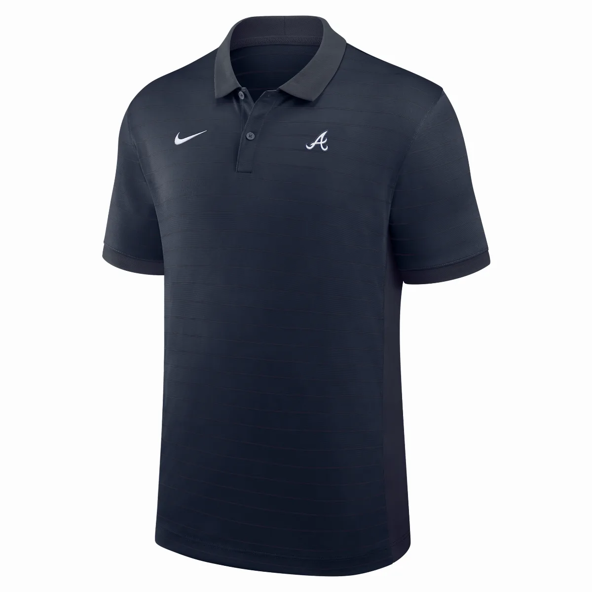 Atlanta Braves Authentic Collection Striped Victory Dri-FIT MLB Polo by Nike