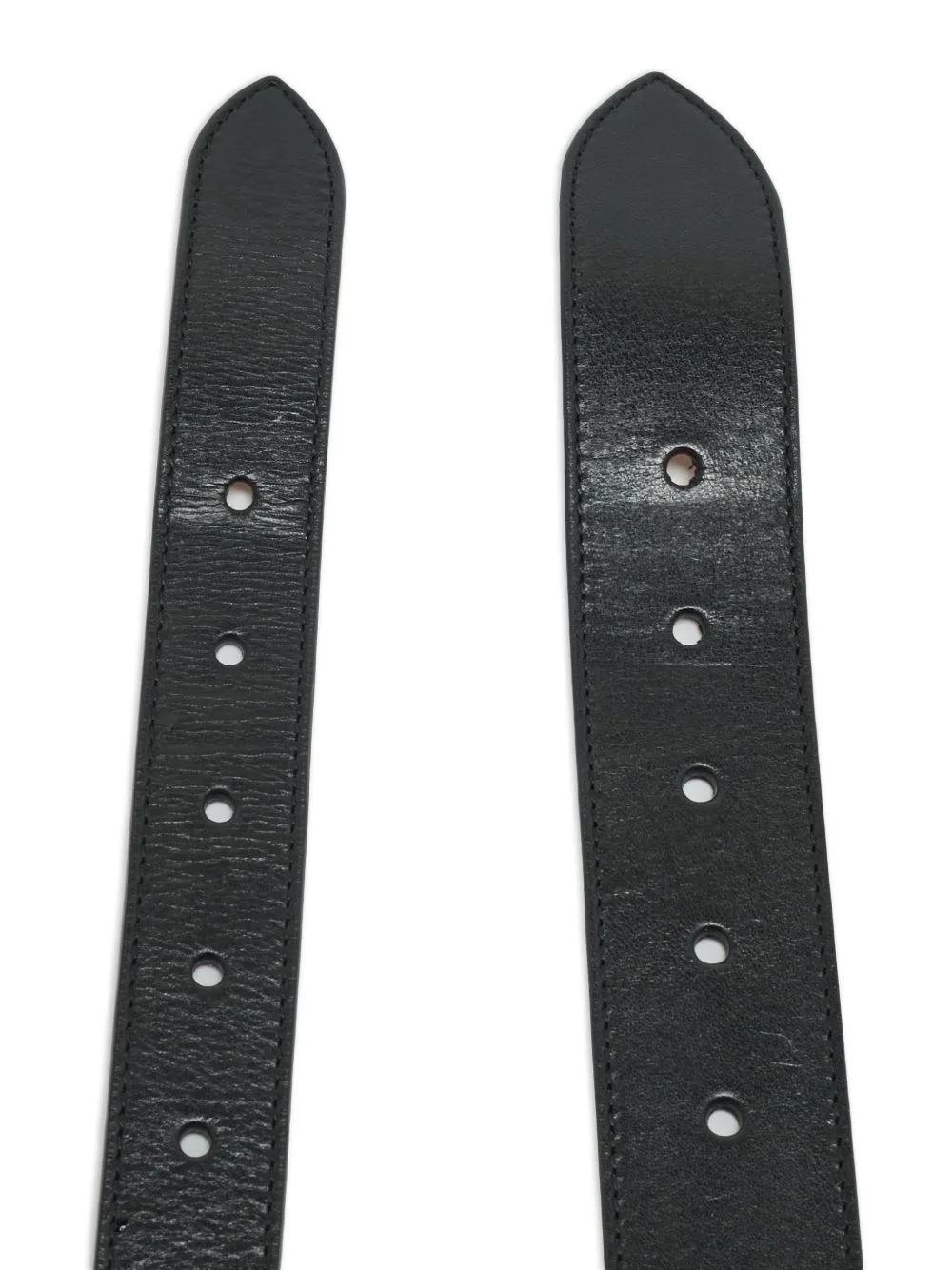 Double Leather Belt by Alexander McQueen Pre-Owned