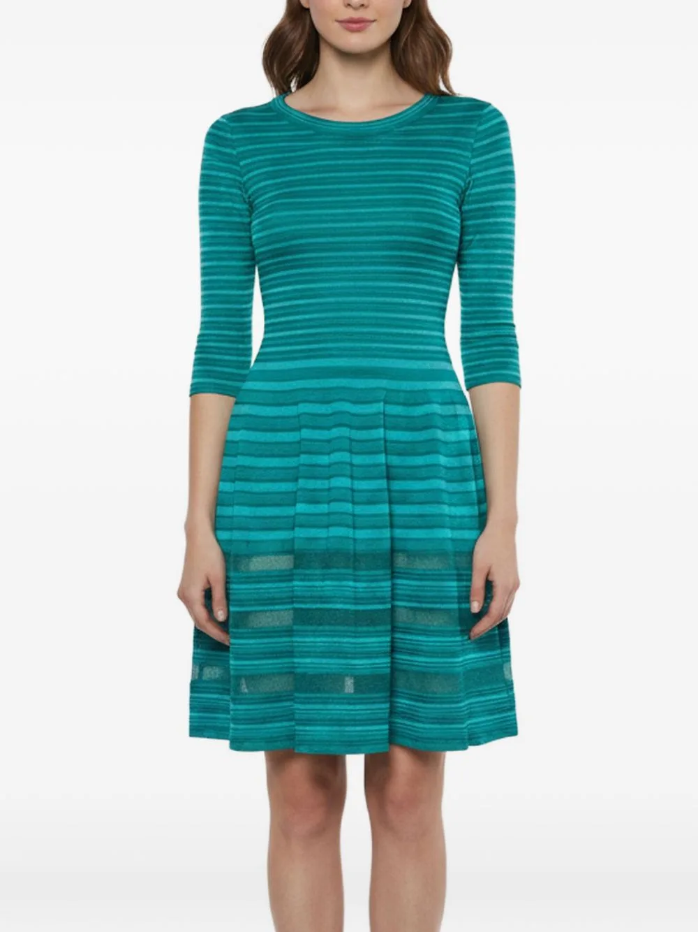 Striped Flared Midi Dress by Missoni Pre-Owned