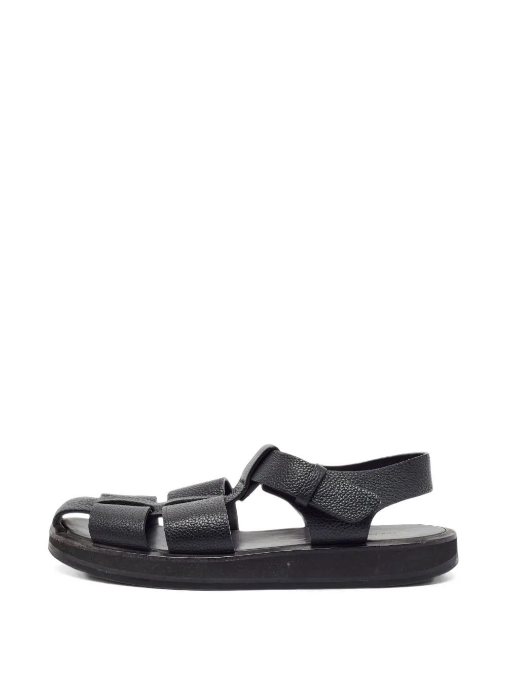 Fisherman Leather Sandals by The Row Pre-Owned