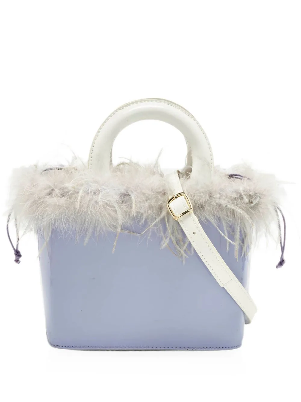 Nic Feather-Embellished Tote Bag by STAUD