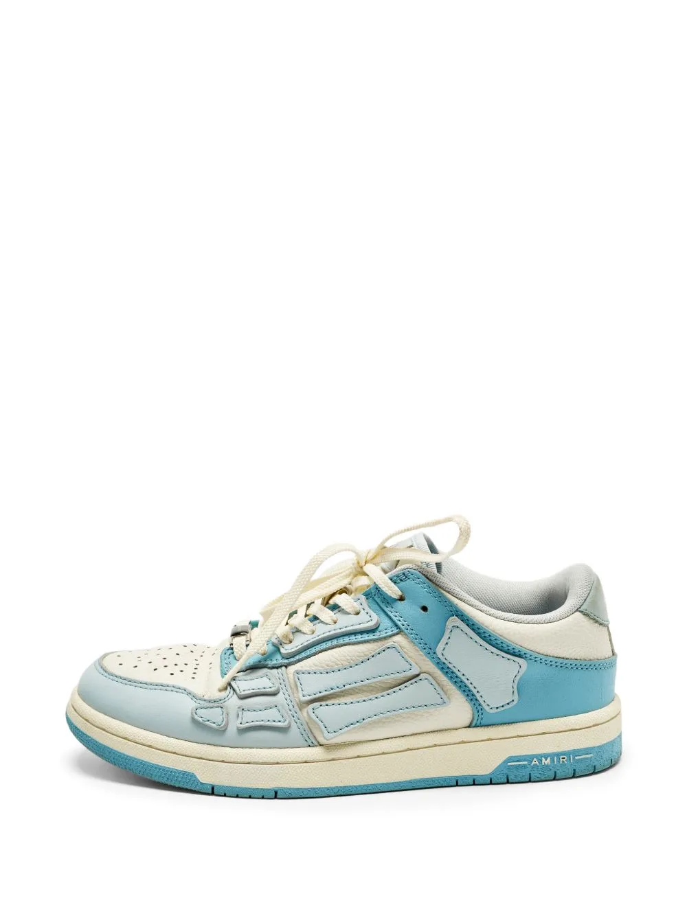 Skel Leather Sneakers by AMIRI