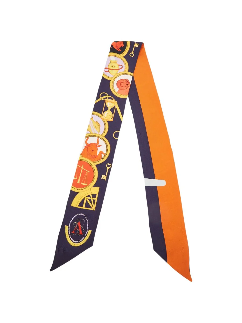 Mitzah Astrology-Print Scarf by Christian Dior Pre-Owned