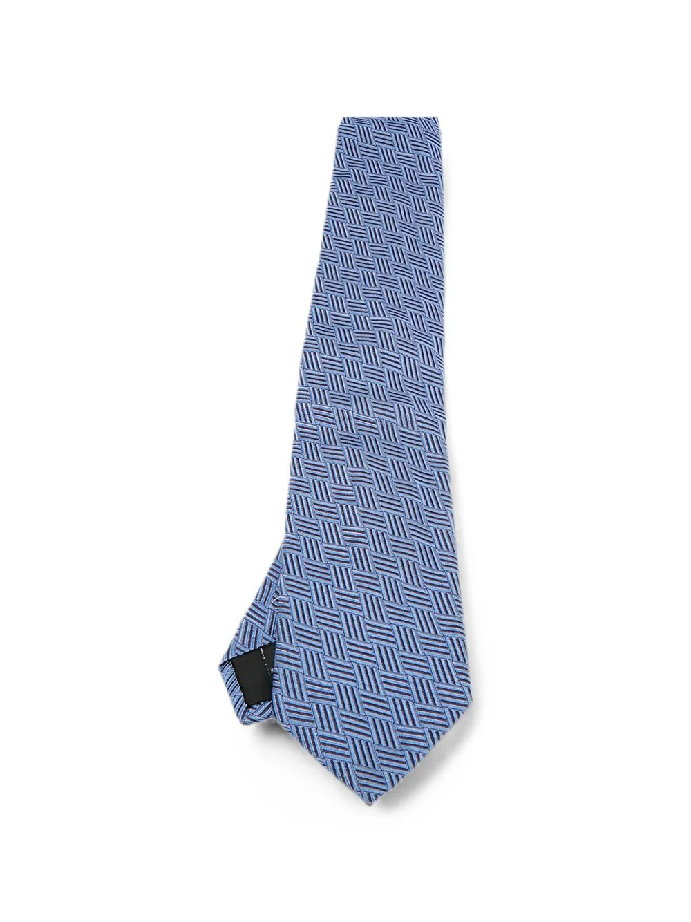 Patterned Silk Tie by S.T. Dupont