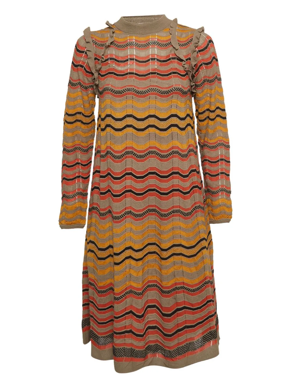 Knit Ruffle Dress by Missoni Pre-Owned