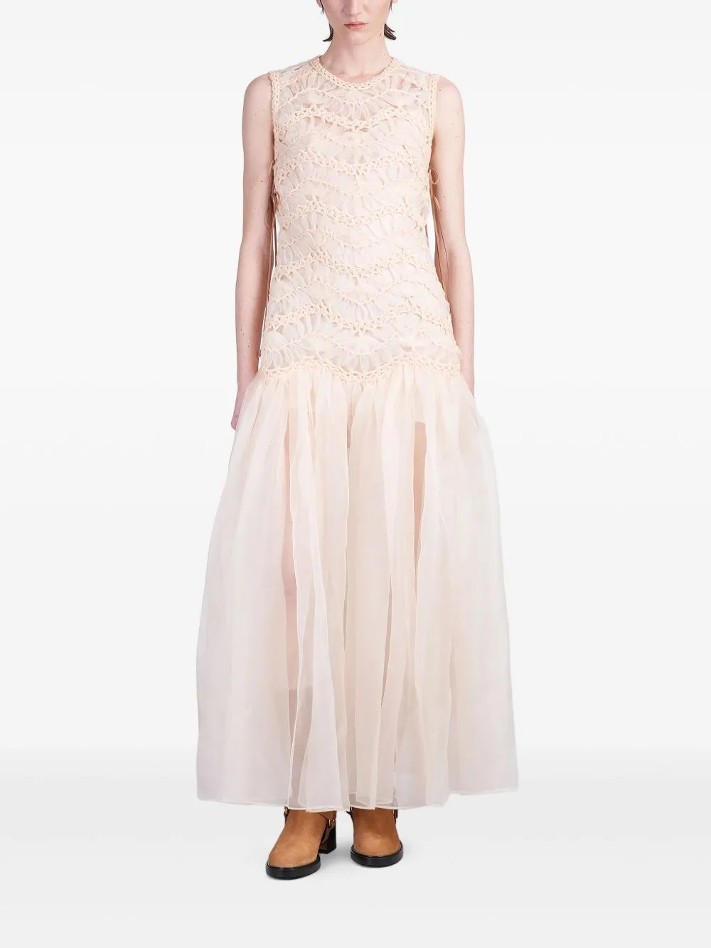 Illuminate Macramé Maxi Dress by ZIMMERMANN