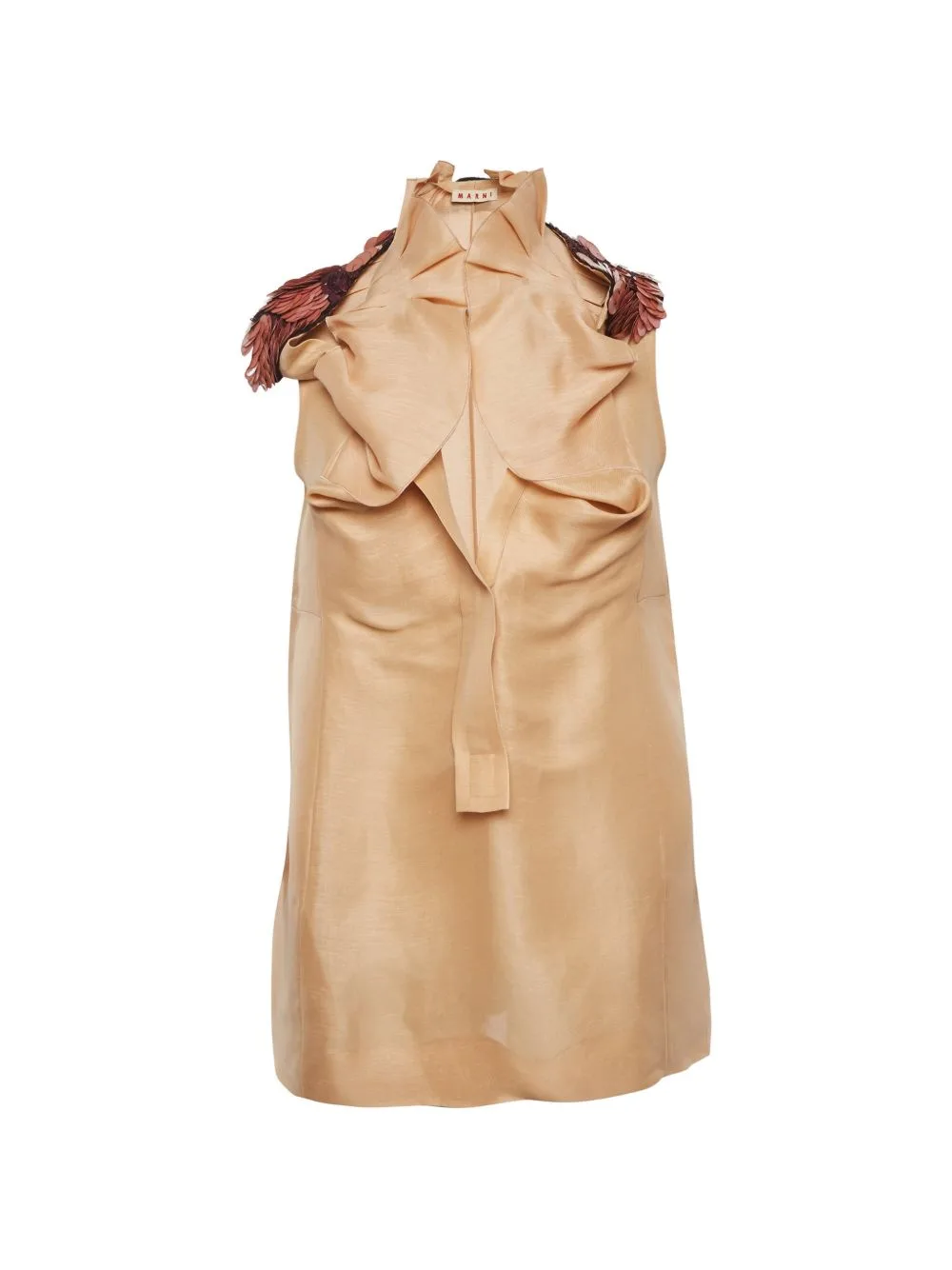 Embellished Ruffle Blouse by Marni Pre-Owned
