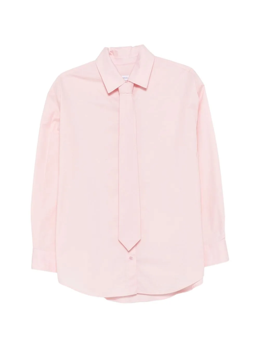 Tie-Detail Long-Sleeve Shirt by Manuel Ritz