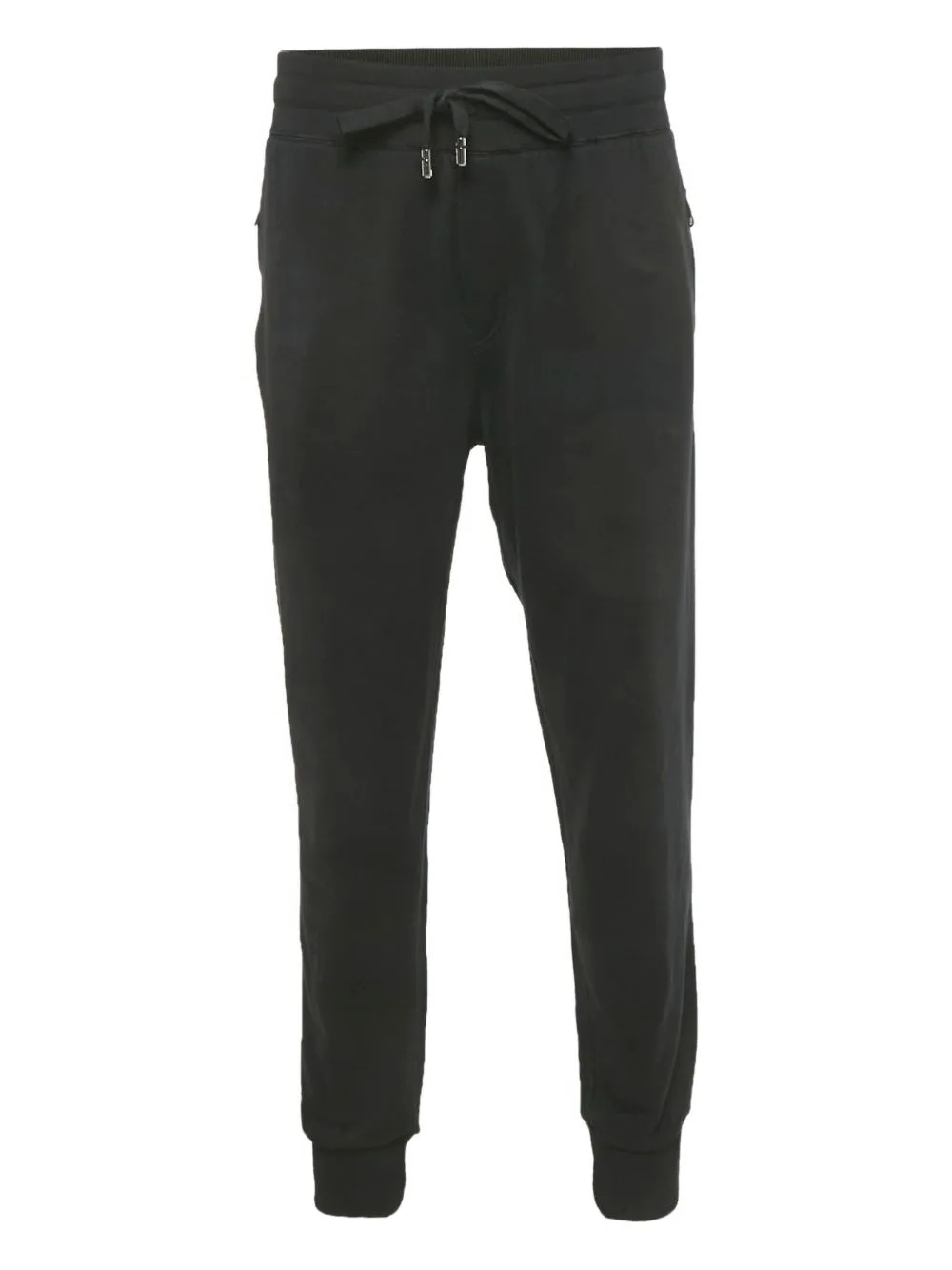 Drawstring-Waist Logo-Plaque Trousers by Dolce & Gabbana Pre-Owned