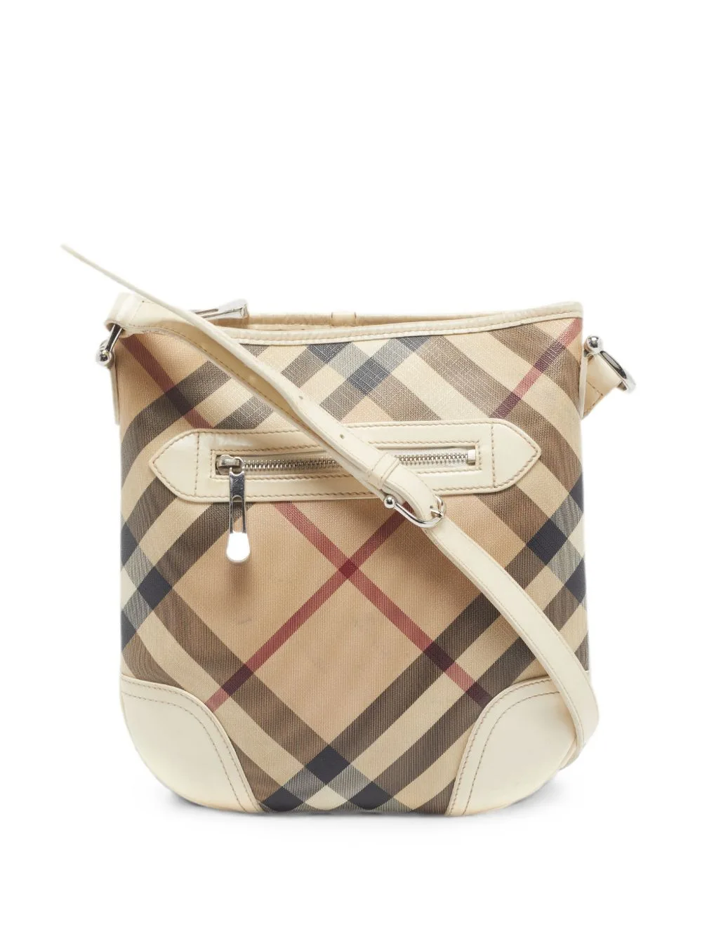 Dryden Supernova Check Crossbody Bag by Burberry Pre-Owned