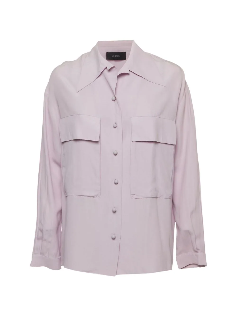 Patch-Pocket Silk Shirt by JOSEPH