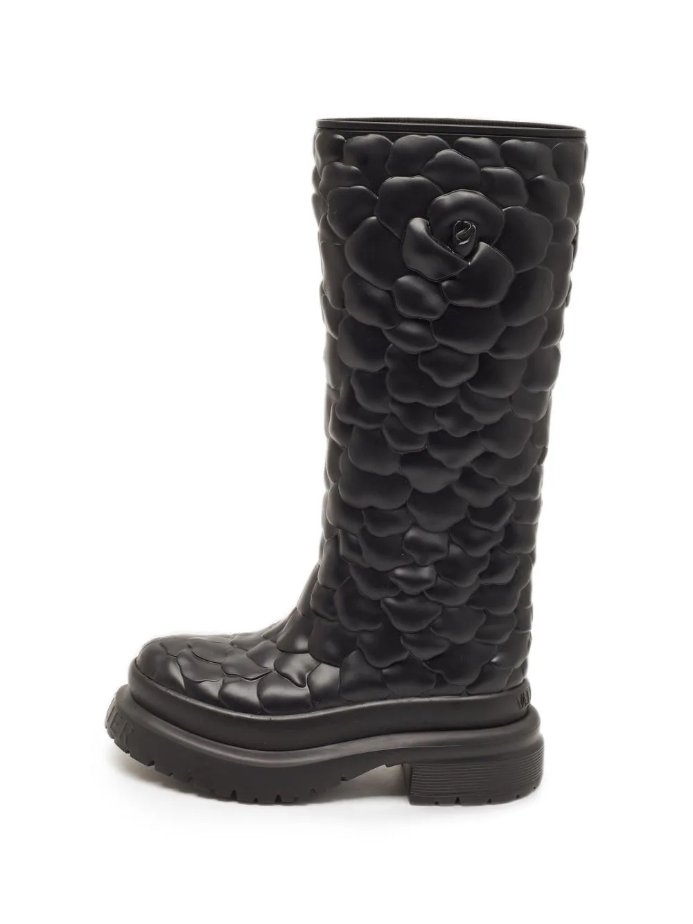 Rose Atelier Knee-Length Boots by Valentino Garavani Pre-Owned