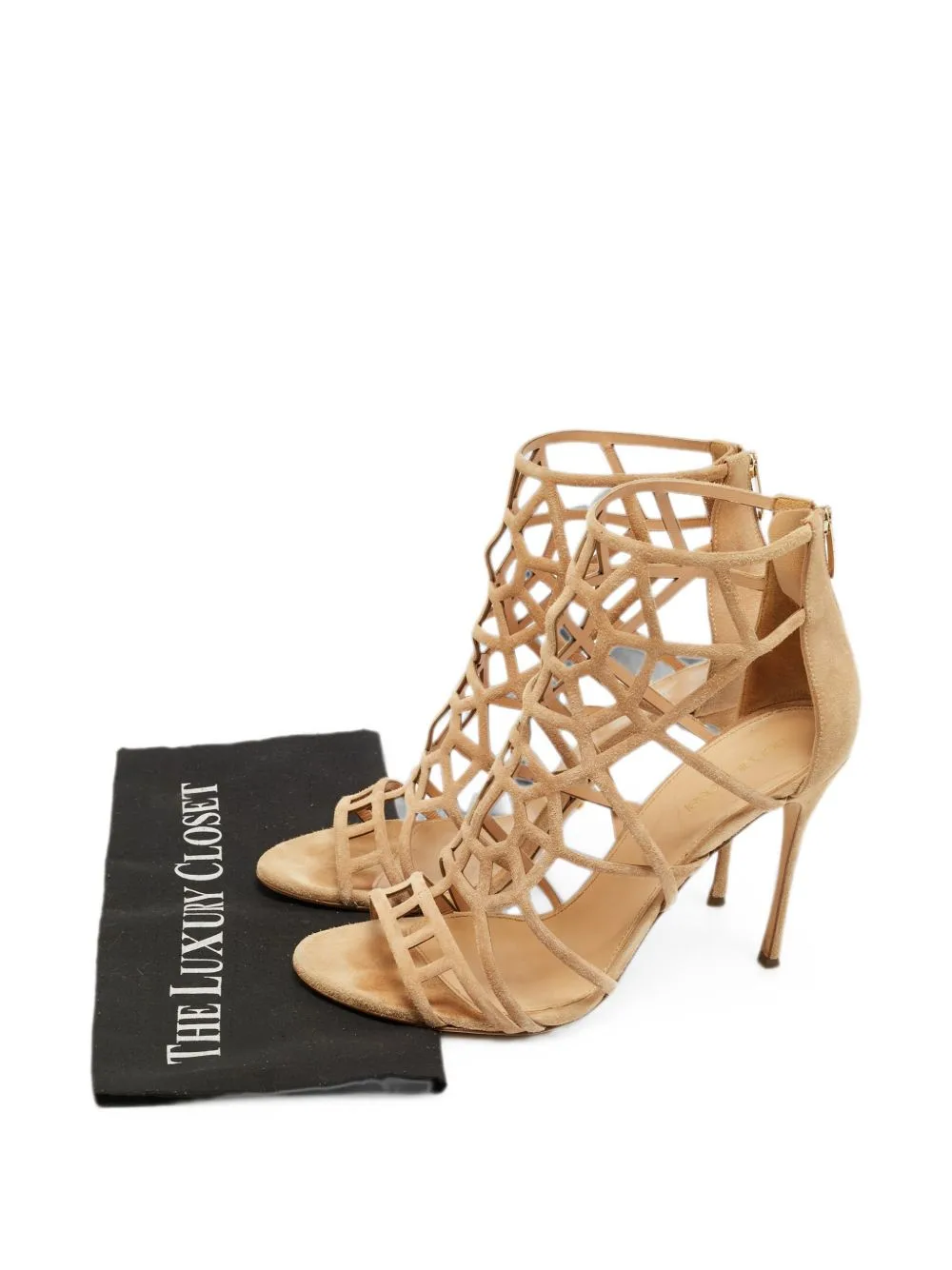 Puzzle Cut-Out Ankle Boots by Sergio Rossi
