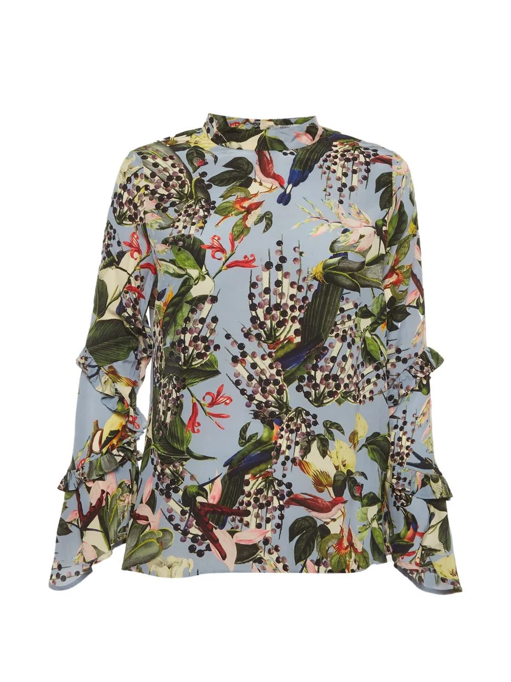 Louella Floral-Print Top by SANDRO