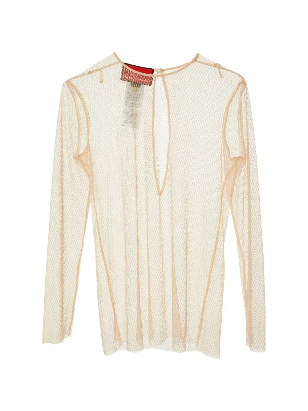 Sheer Tulle Top by Gucci Pre-Owned
