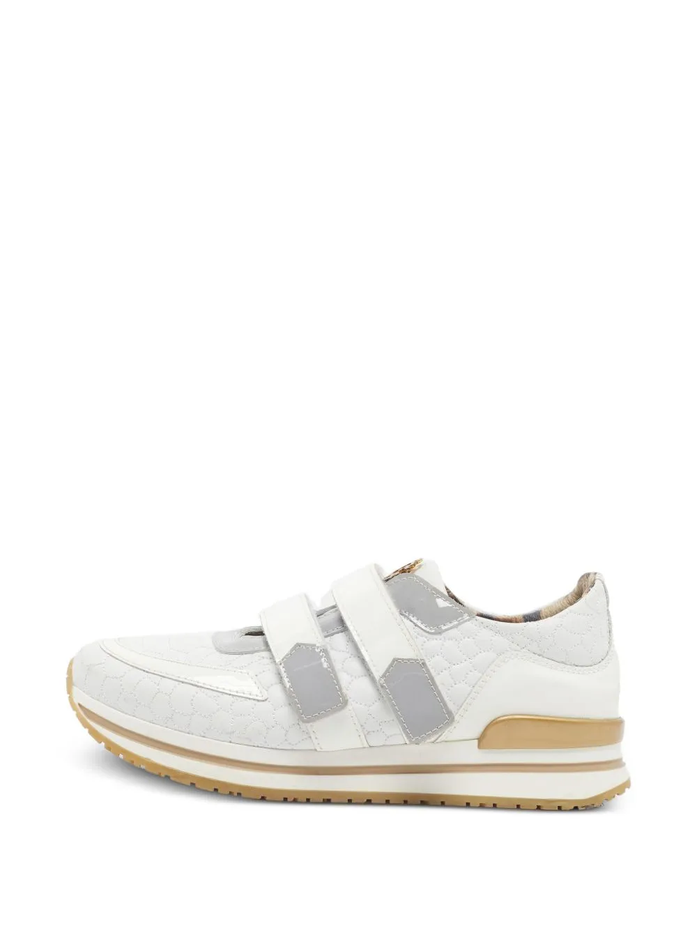 Quilted Low-Top Sneakers by Roberto Cavalli Vintage