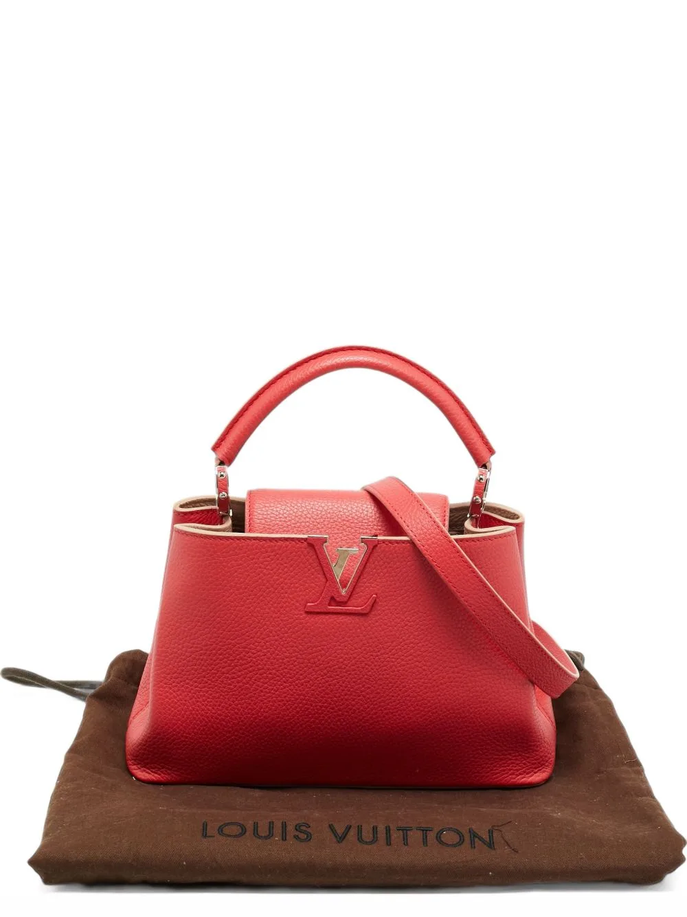 2015 BB Capucines Leather Tote Bag by Louis Vuitton Pre-Owned