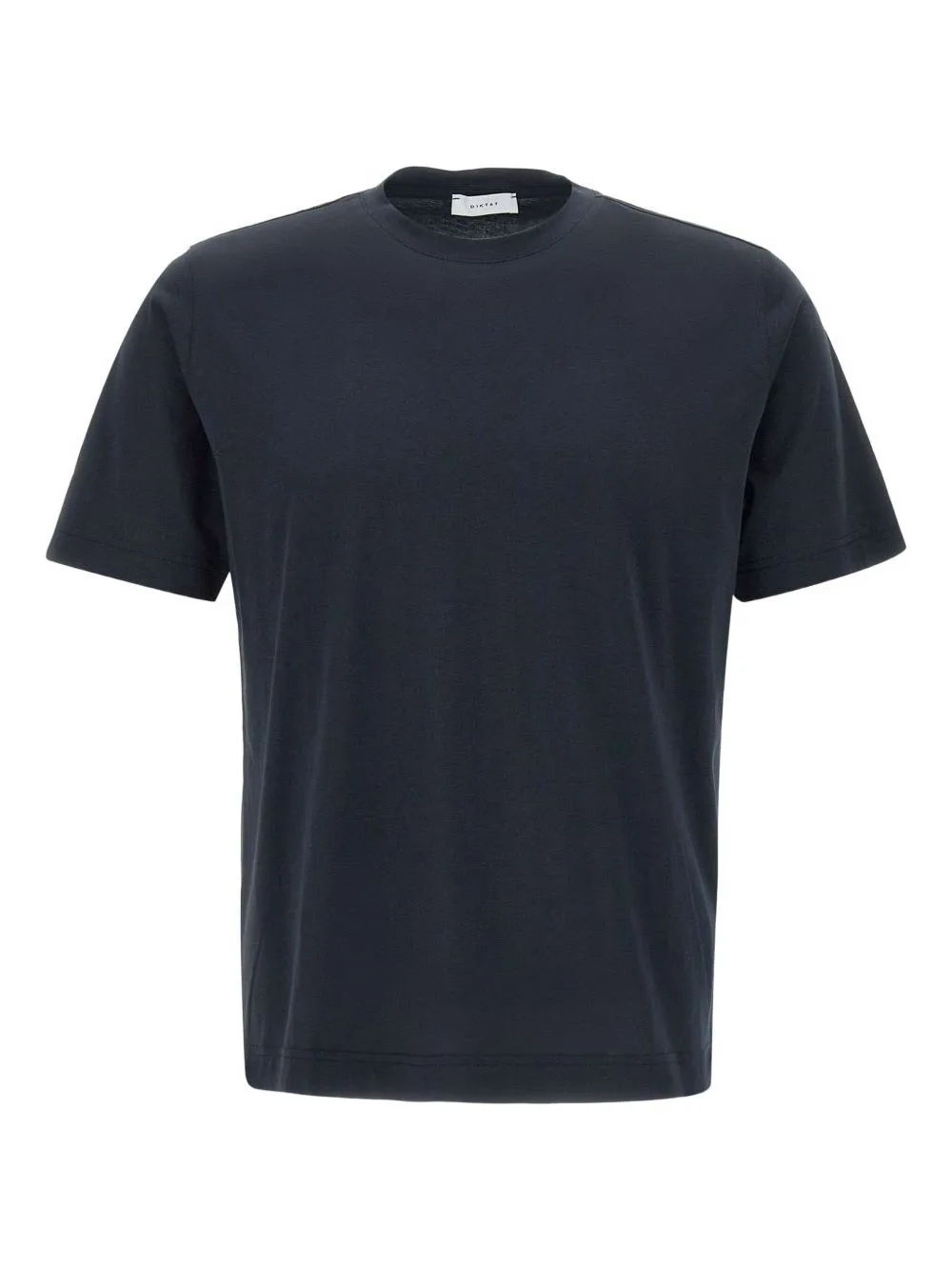 Side-Slit Crew-Neck T-Shirt by DIKTAT