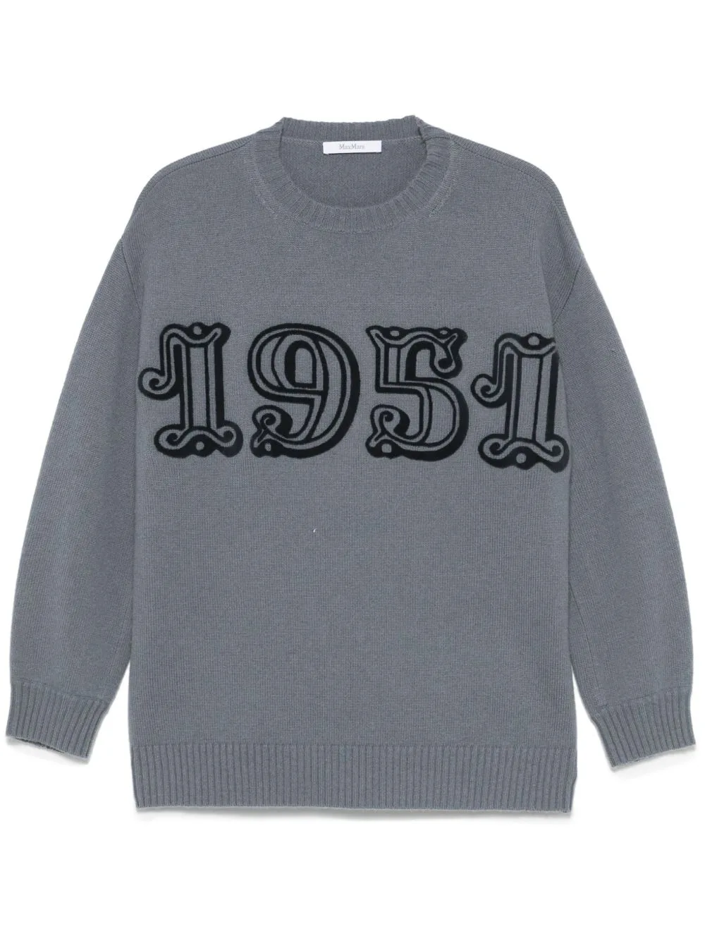 Embroidered Crew-Neck Sweater by Max Mara