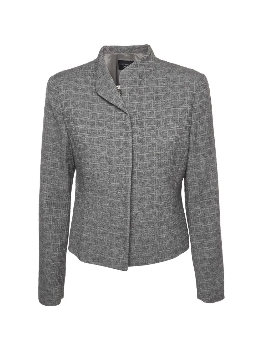 Textured Zip-Up Jacket by Emporio Armani Pre-Owned