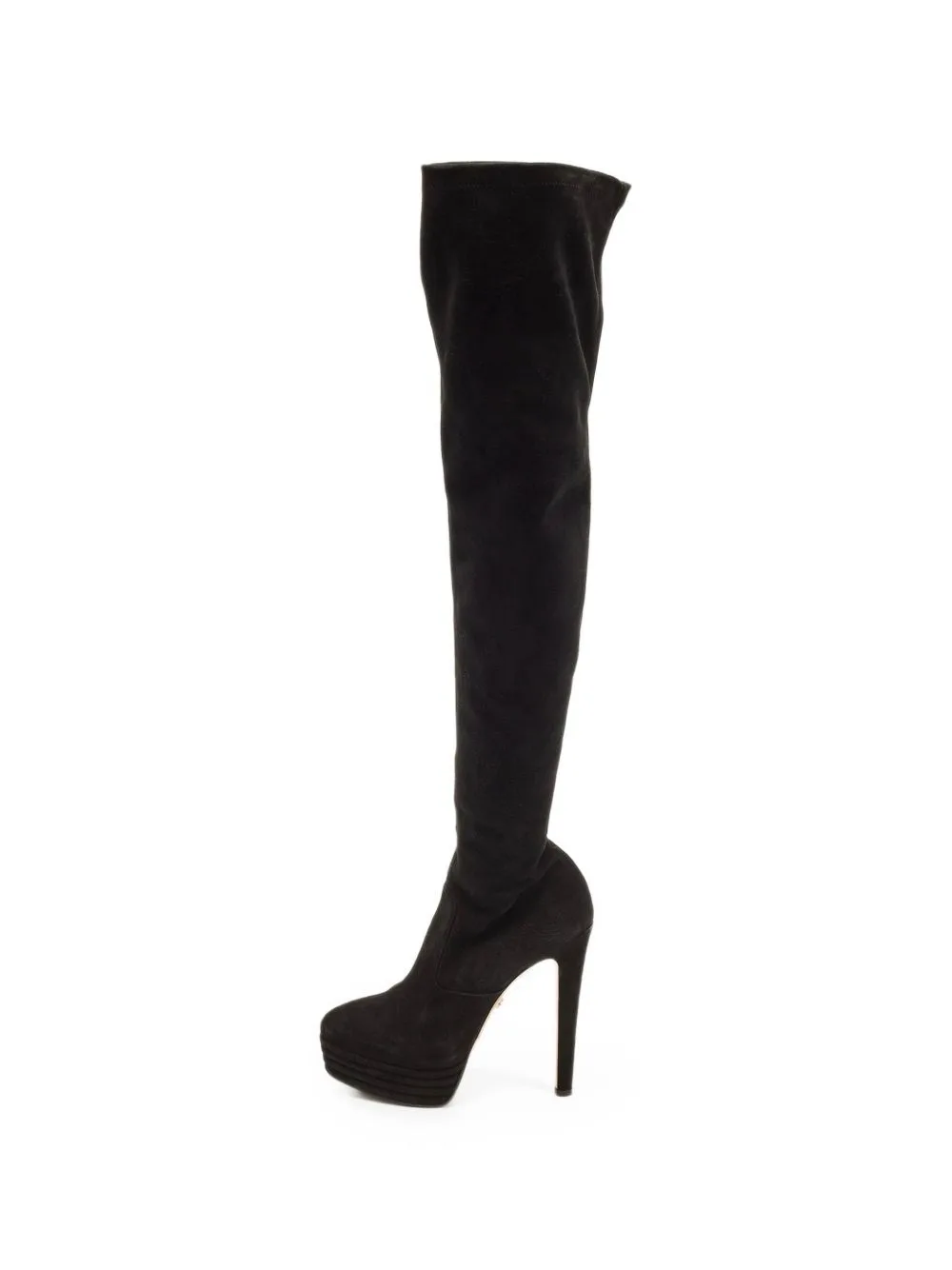Platform Knee-Length Boots by Le Silla