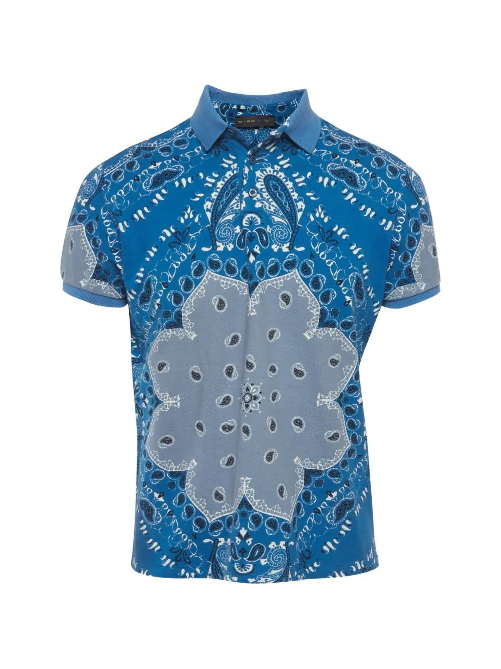 Paisley-Print Polo Shirt