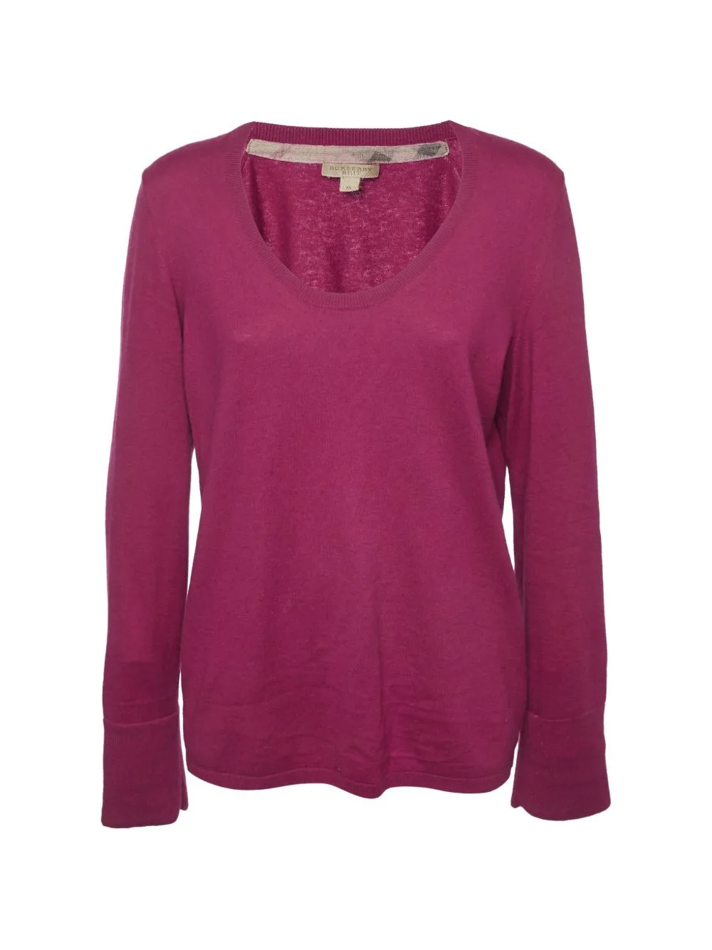 Scoop-Neck Sweater by Burberry Pre-Owned