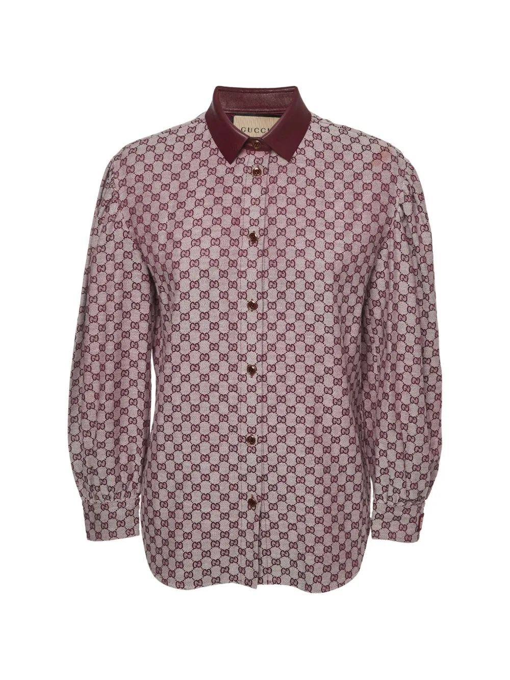 GG Monogram Jacquard Shirt by Gucci Pre-Owned
