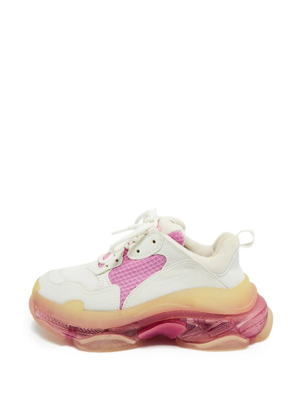 Triple S Lace-Up Sneakers by Balenciaga Pre-Owned