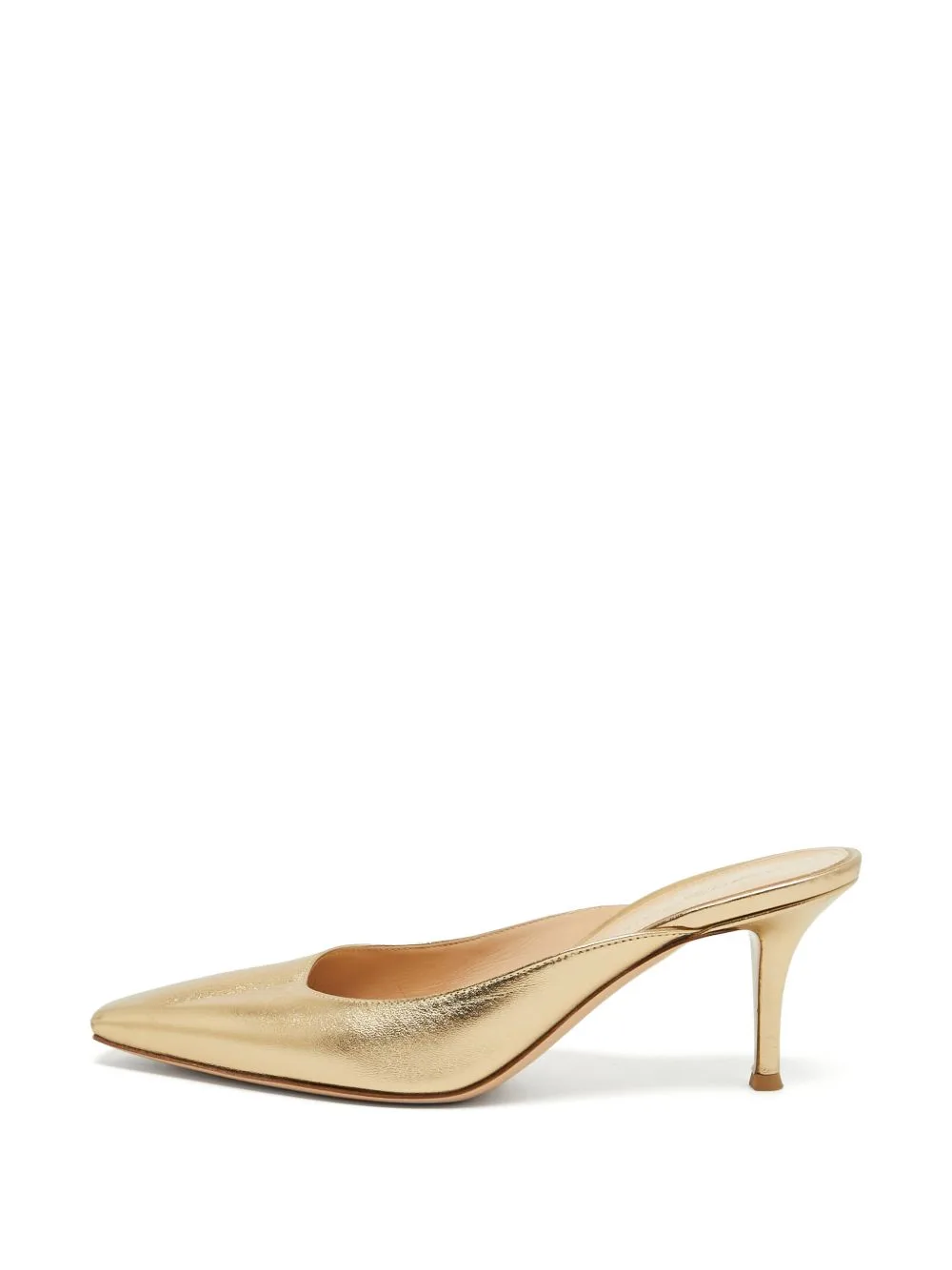 Lindsay Heeled Mules by Gianvito Rossi