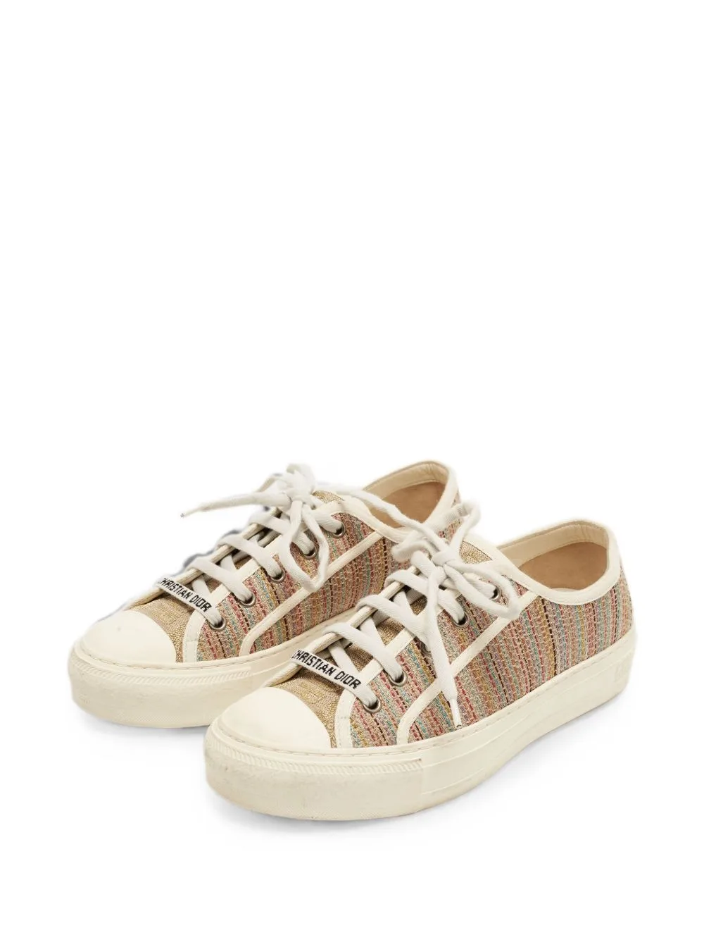 Walk'n'Dior Low-Top Sneakers by Christian Dior Pre-Owned