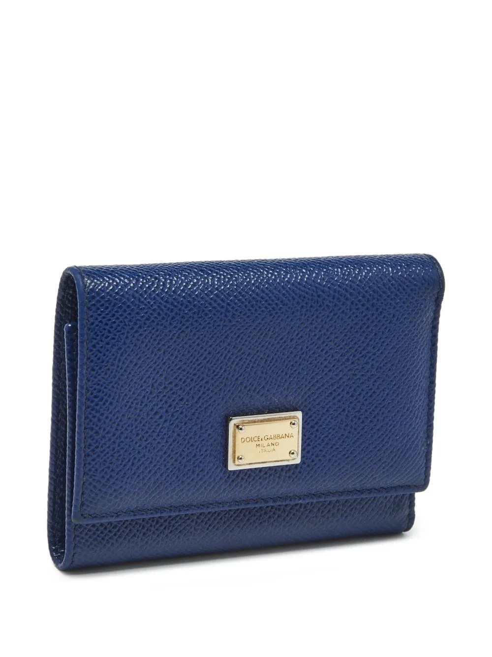Logo-Plaque Trifold Wallet by Dolce & Gabbana Pre-Owned