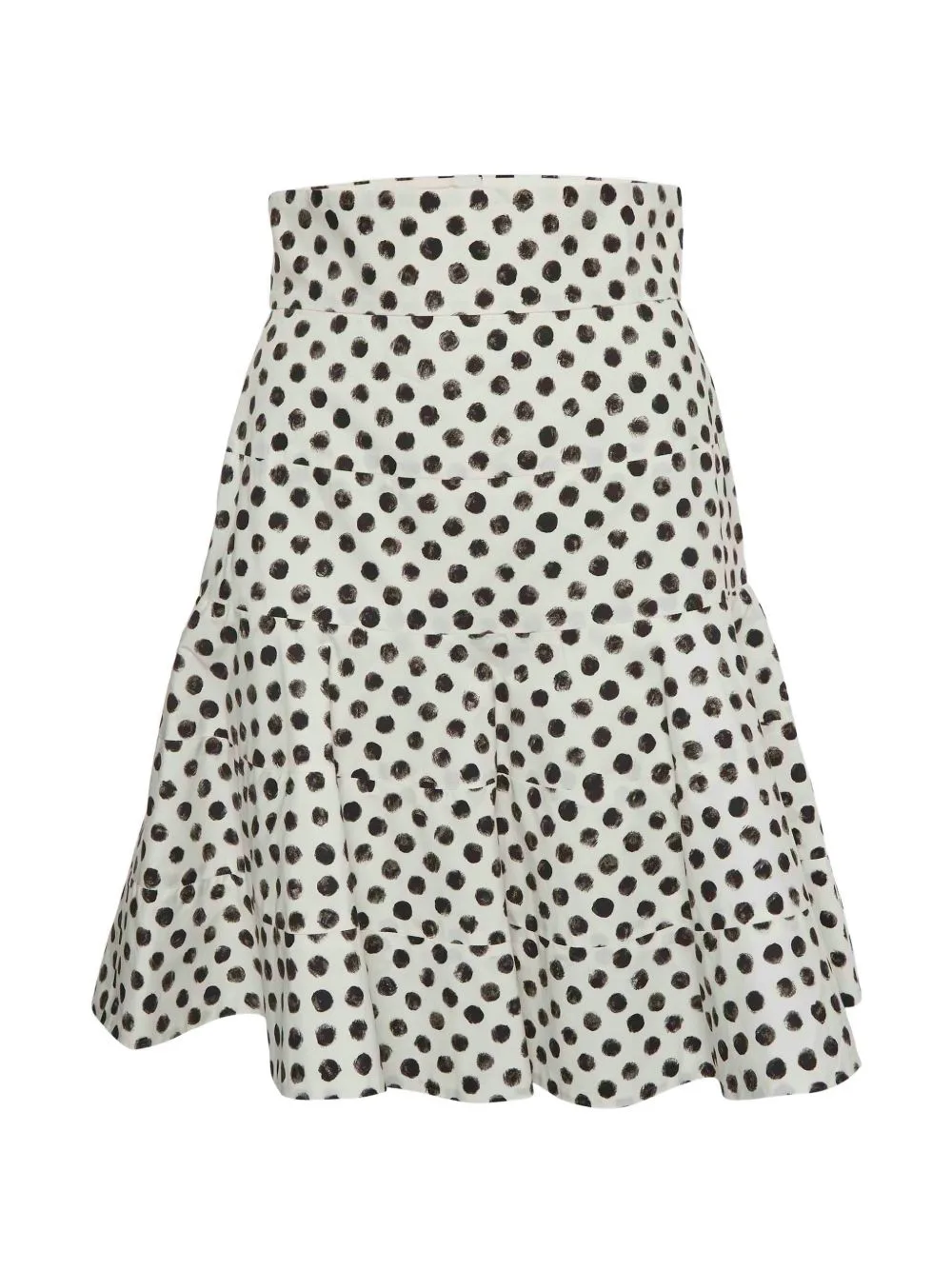 Polka Dot-Print Flared Skirt by Dolce & Gabbana Pre-Owned