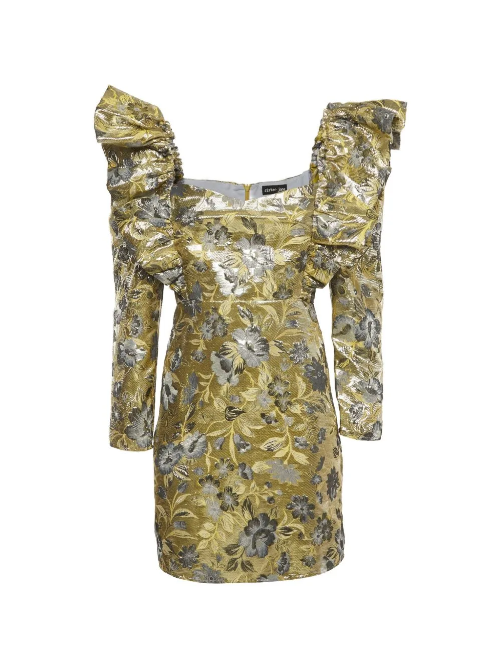 Floral-Pattern Jacquard Mini Dress by 424