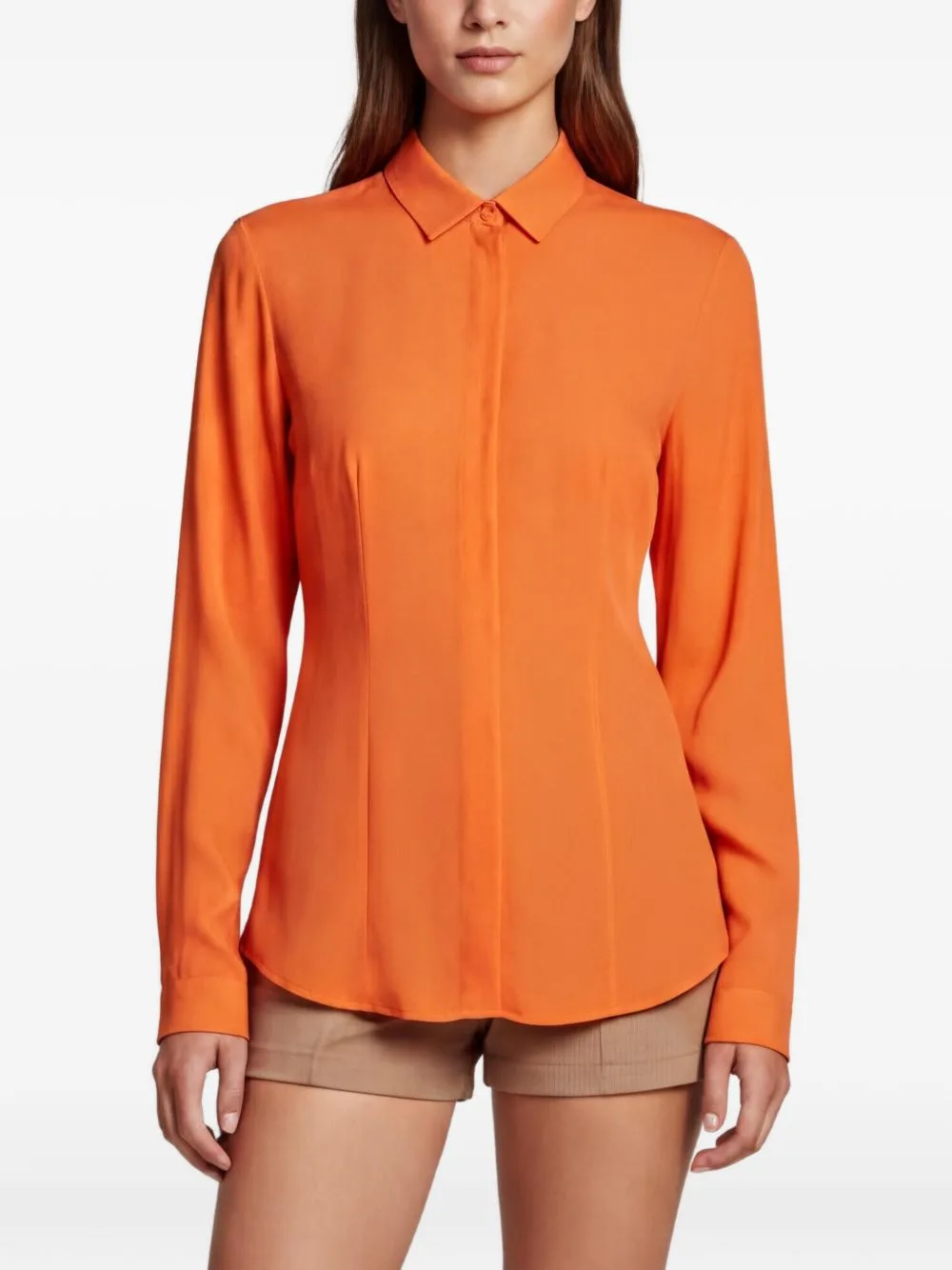 Crepe De Chine Shirt by Versace Pre-Owned