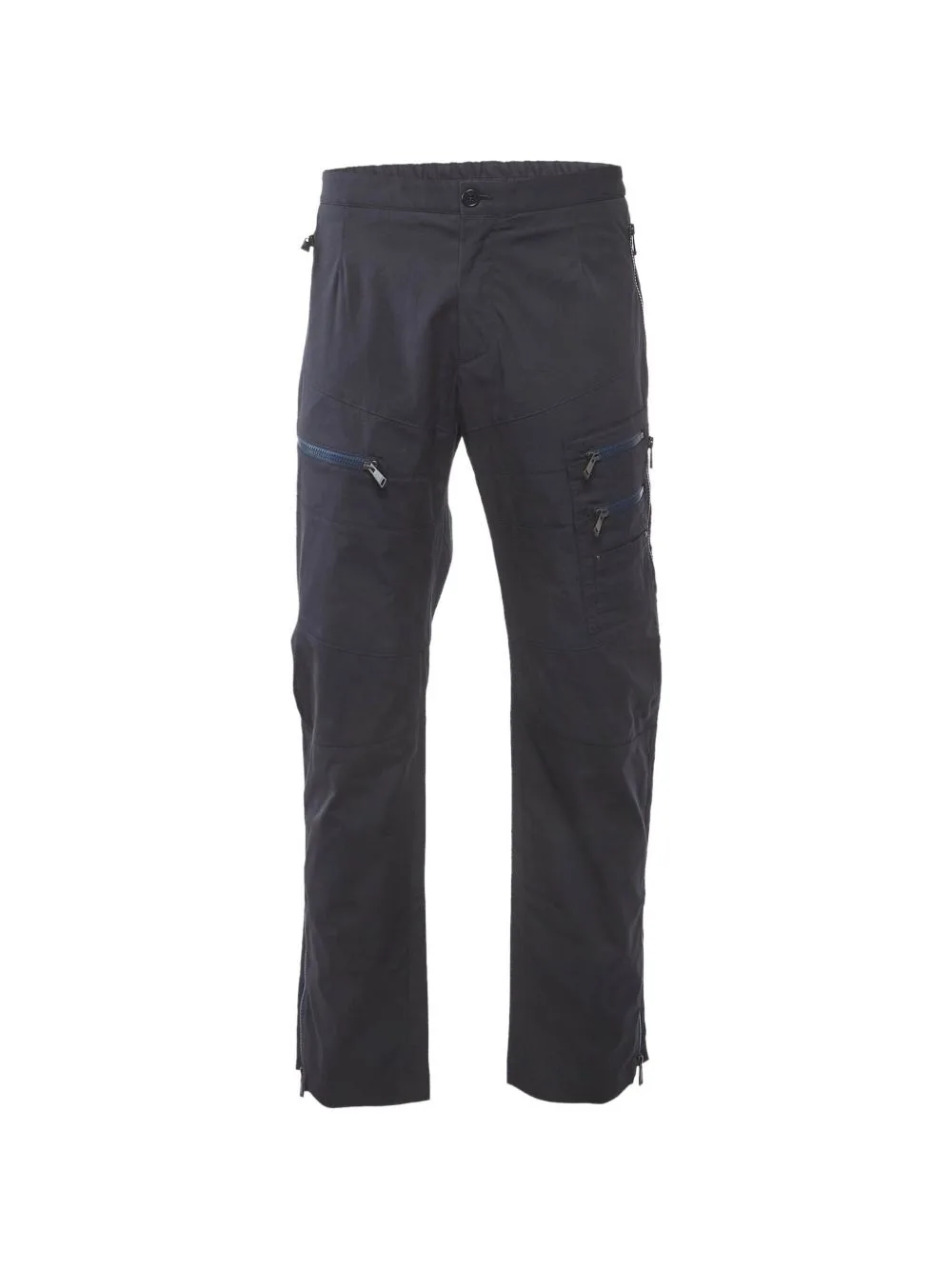 Zip-Detail Cargo Pants by Versace Pre-Owned