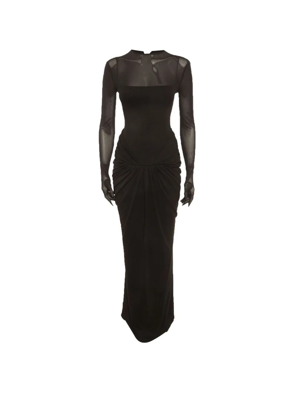 Serena Draped Maxi Dress by CHATS BY C.DAM