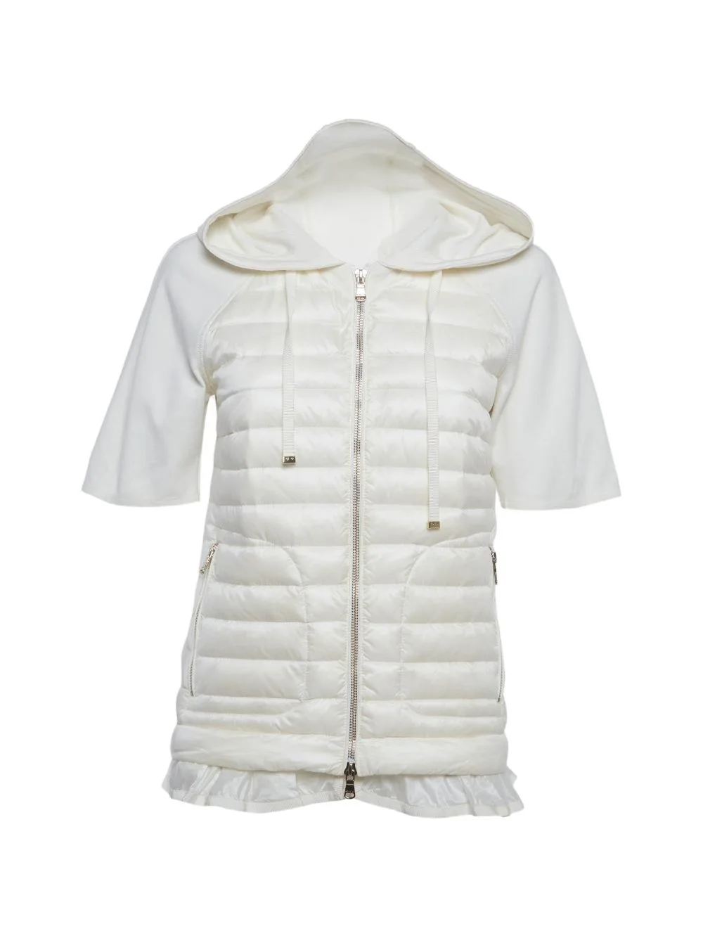 Quilted Short-Sleeve Jacket by Moncler