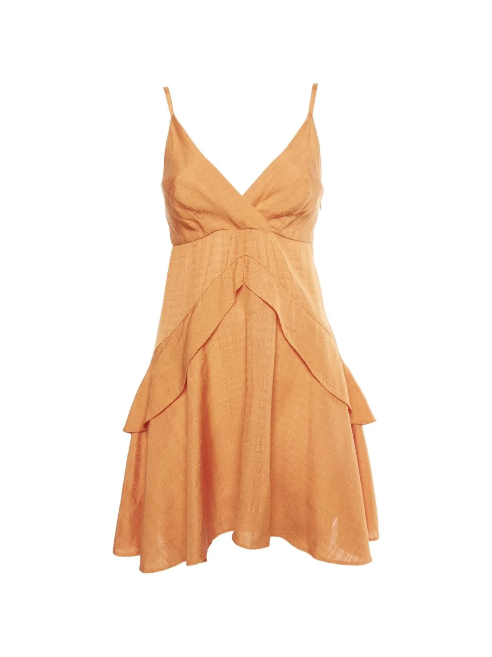Gisele Ruffle Mini Dress by SANDRO