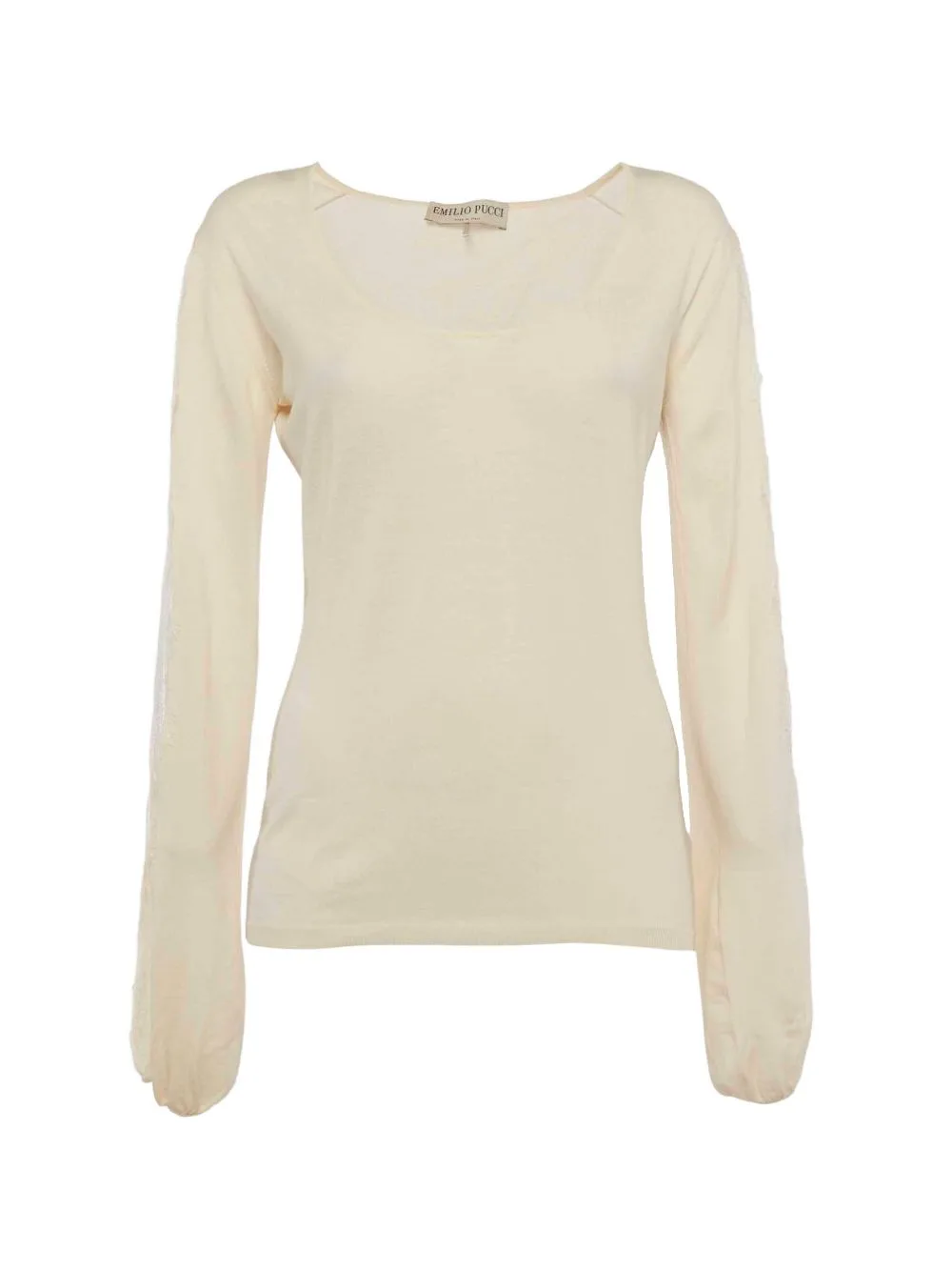 Lace-Trim T-Shirt by PUCCI Pre-Owned
