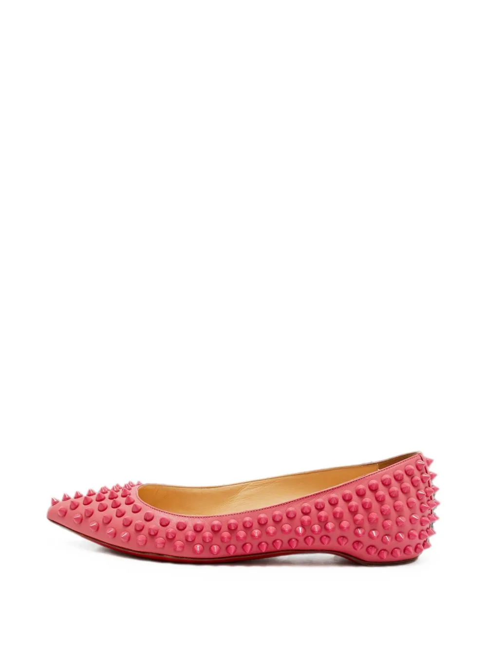 Pigalle Spikes Ballet Flats by Christian Louboutin Pre-Owned