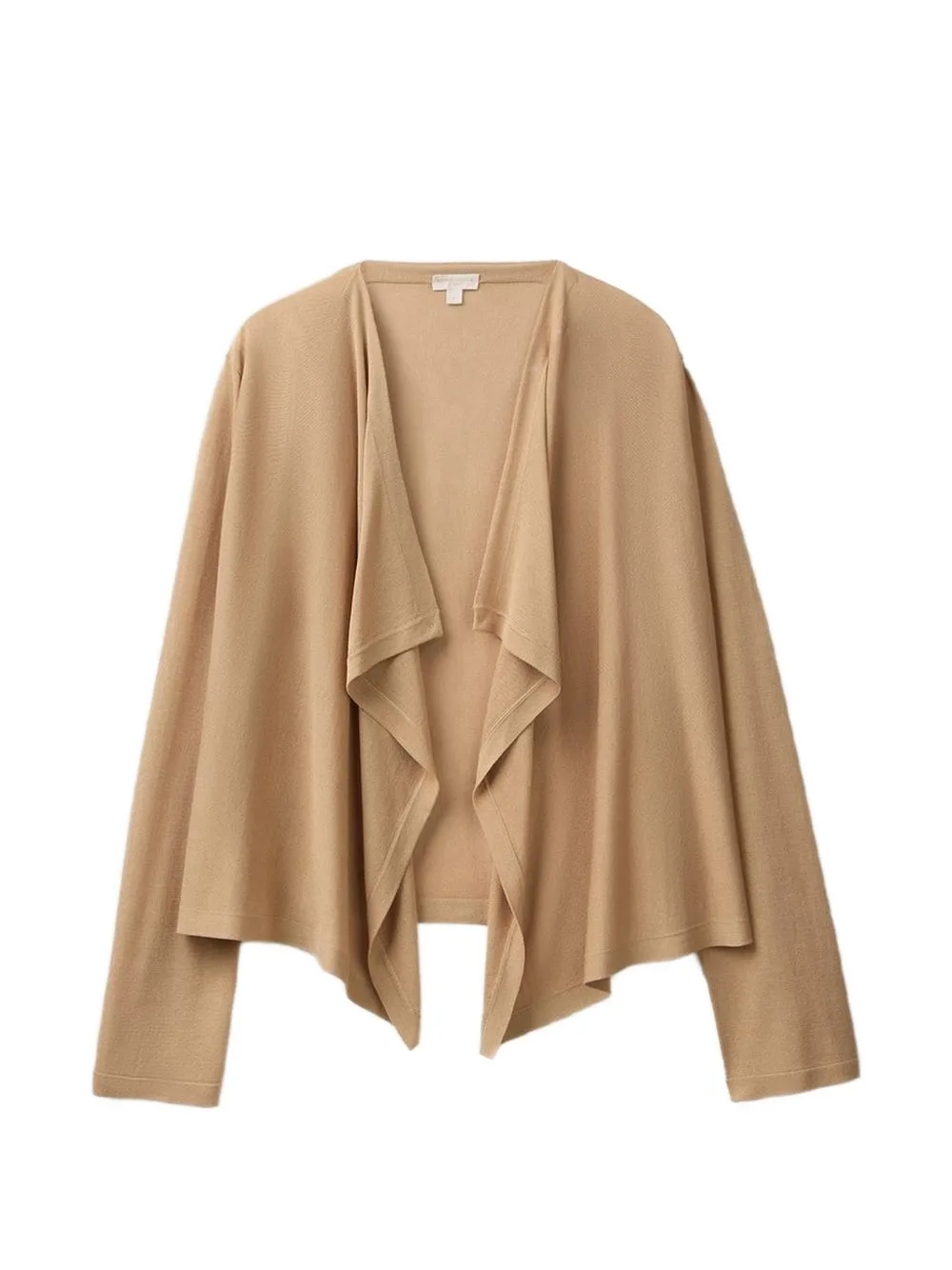Draped Long-Sleeve Cardigan by Benetton