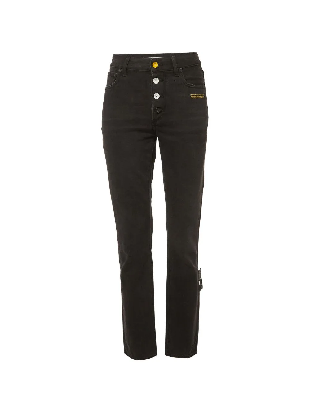 Slogan-Print Jeans by Off-White Pre-Owned