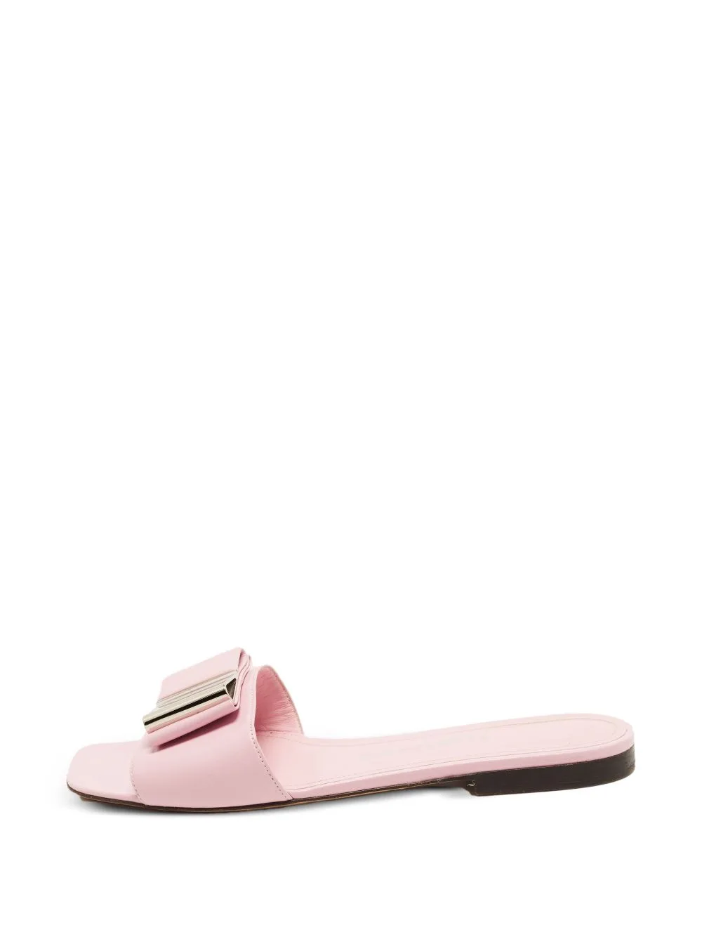Lyana Bow-Detail Flat Sandals by Ferragamo Pre-Owned