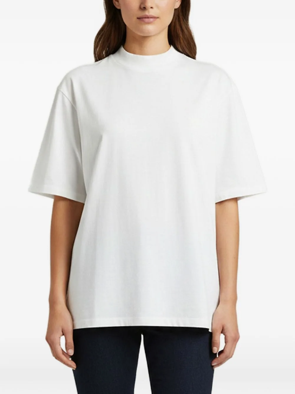 Killie Mock-Neck T-Shirt by The Attico