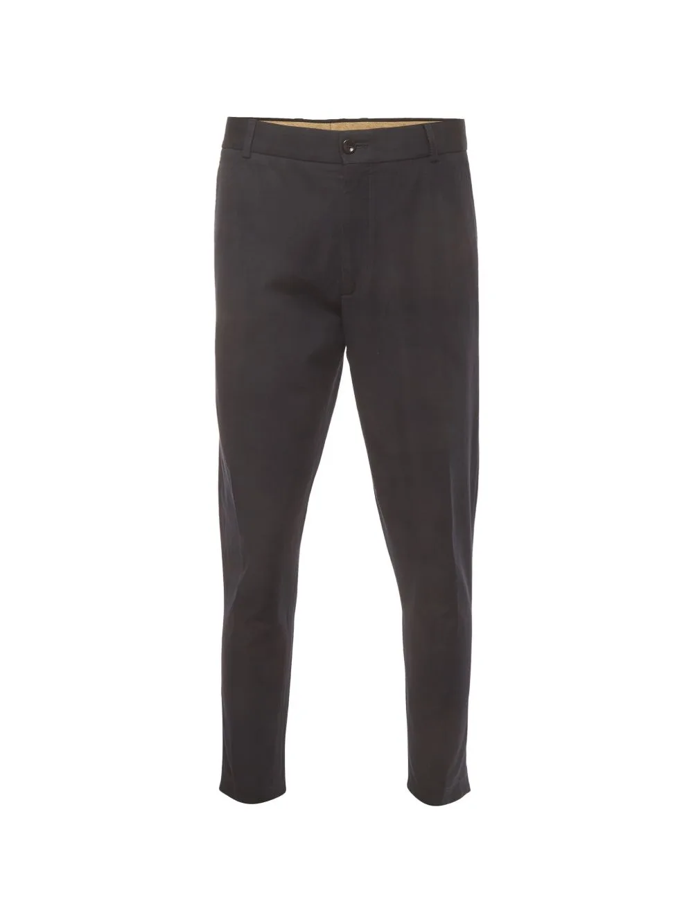 Slim-Fit Gabardine Trousers