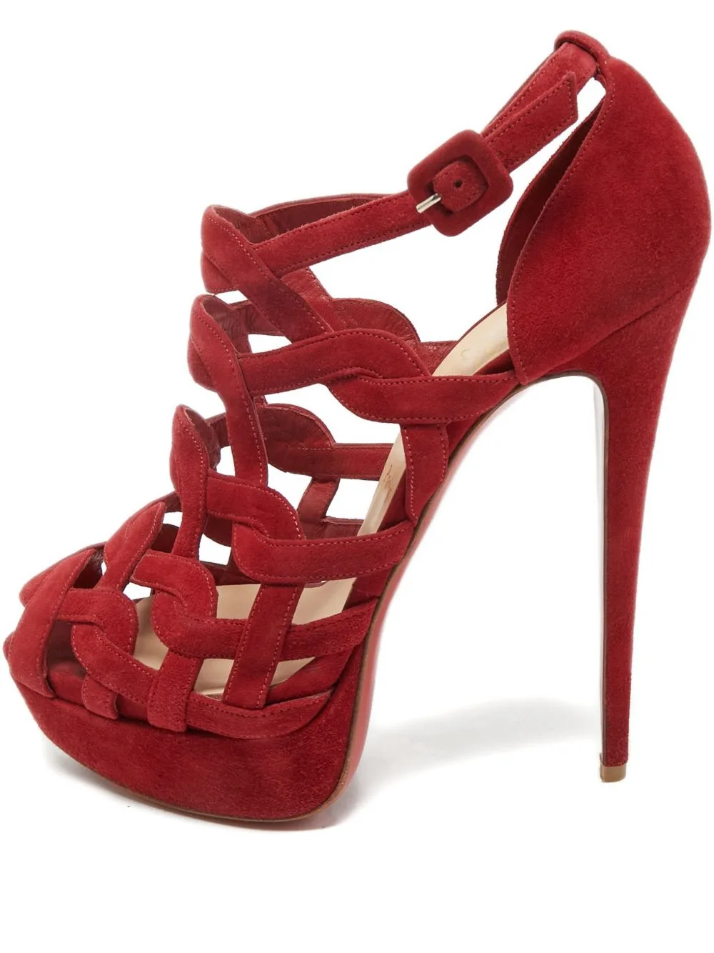 Larissa Ankle-Strap Shoes by Christian Louboutin Pre-Owned