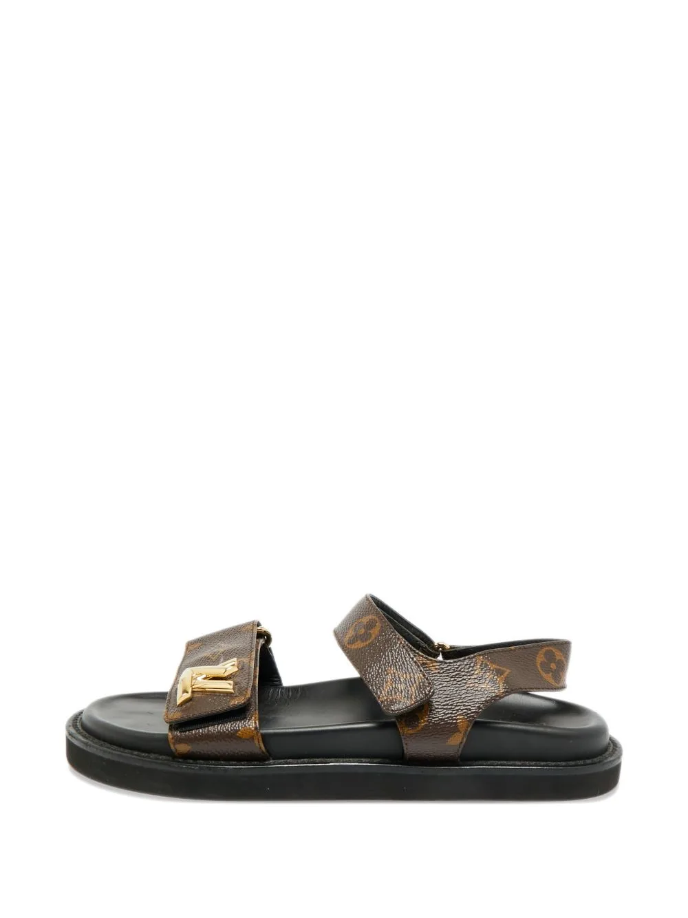 Monogram-Patterned Sandals by Louis Vuitton Pre-Owned