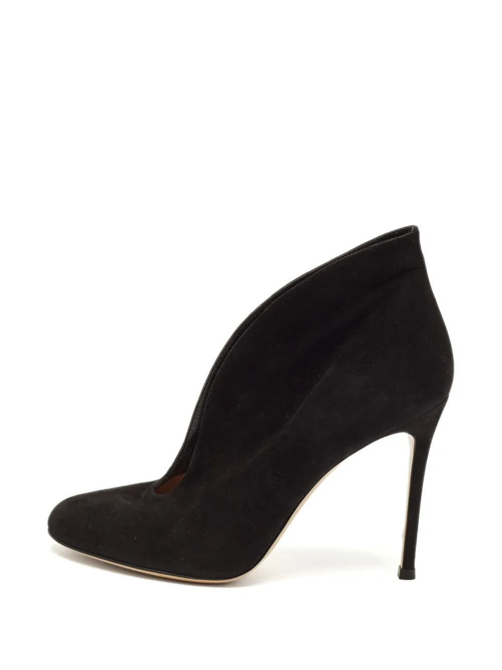 Vamp Suede Ankle Boots by Gianvito Rossi
